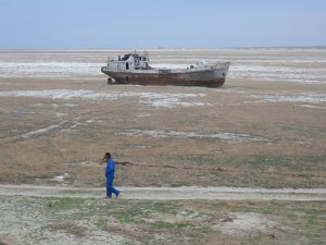 What happened to the Aral Sea?